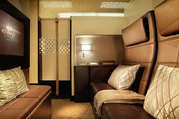 В самолетах Etihads A380 оборудуют роскошные трёх-комнатные каюты