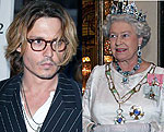 Джонни Депп и королева Елизавета II – родственники