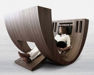 «Кресло-ковчег» для чтения книг и медитации за $41 500