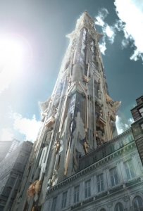 Новый нью-йоркский небоскреб в готическом стиле