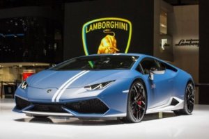 На Женевском автосалоне Lamborghini показало свой новый спорткар