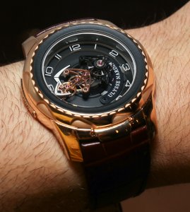 Роскошные швейцарские часы от Ulysse Nardin: вместо минутной стрелки - якорь