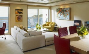 Роскошные апартаменты на борту морского лайнера за $5.000.000 в год 