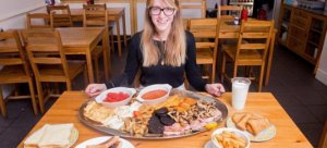В Британском городе Портисхэд есть кафе, где предлагают посетителям завтрак из 59 блюд