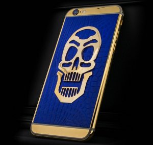 Смартфоны iPhone 6 от Golden Dreams украшены драконами и черепами