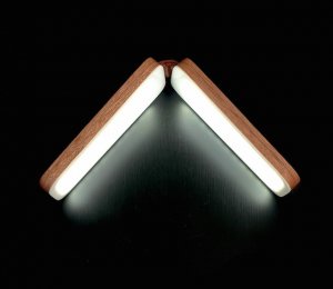 Лампа в виде книги для удобства чтения